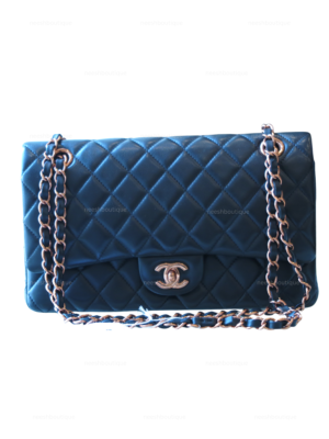 Chanel Classic Double Flap Bag in Black with Gold Hardware