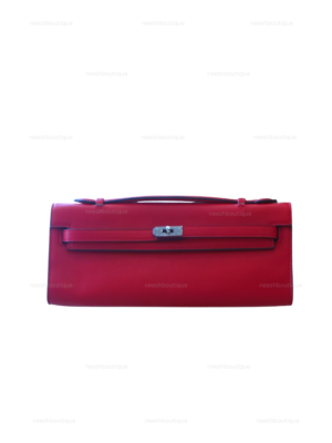 Hermes Kelly in Poschette Red